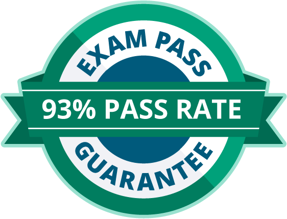 Get certified with an Exam Pass Guarantee